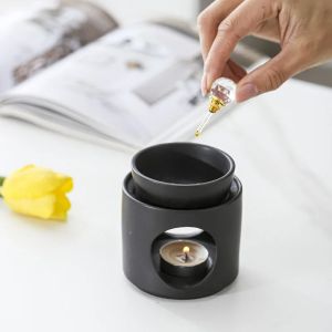 3 in 1 Tranquilize Essential Oil Furnace Burner Spa Yoga Candel Heating Censer with The Candle Tray for Home Decor Ornaments