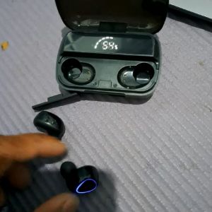 J469 ORIGINAL HF TWS SPORT GAMING HEADSET BLUETOOTH 5.1 PB POWERBANK LED DIGITAL WIRELESS EARPHONE Z - AIRSPRO M10 HiFi Stereo TWS Headset Bluetooth Earphone Airdots (GARANSI)