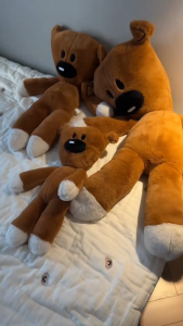 Gấu Bông Teddy Mr Bean Dễ Thương – Thú Nhồi Bông Mềm Mịn Gối Ôm Ngủ Cao Cấp Quà Tặng Bạn Gái Decor Phòng Quà Tặng Cute