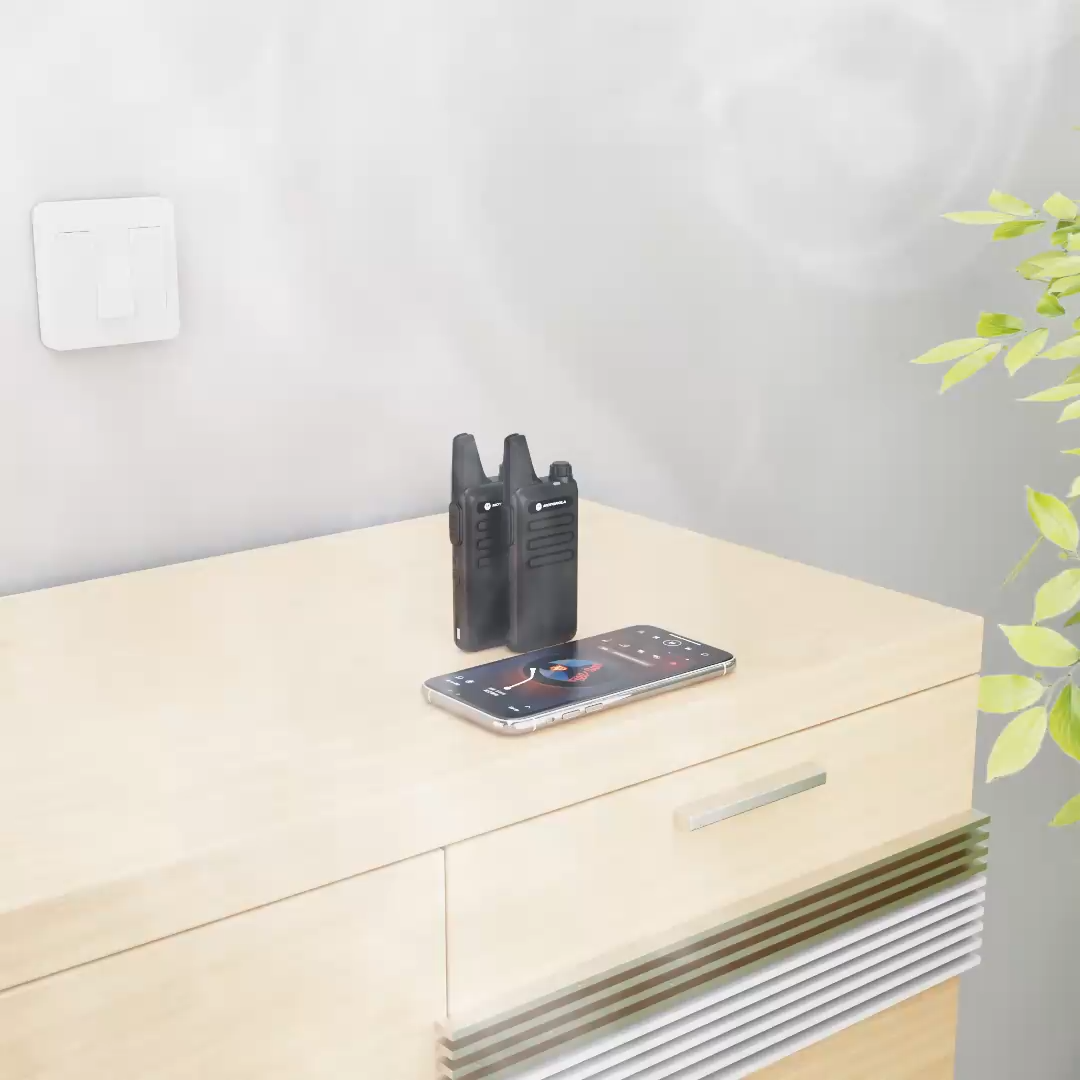 【2PCS】Motorola C1 two way radio Walkie Talkies Long range 5KM High-frequency 400-470 Mhz Walkie-Talkies high-capacity 8800mAH 16channels high power 5W IP54 Waterproof dustproof Outdoor/Marine/Mountain area/Construction site/Underpass/High Rise