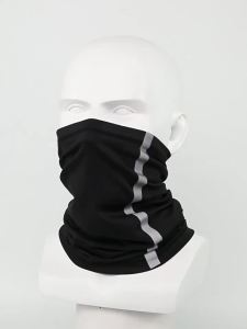 Sun Protection Face Mask Full Face and Neck Coverage Breathable Quick Dry with Reflective Strips for Summer Outdoor Cycling