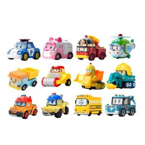 Robocar Poli | Transformable Police Car Alloy Toy with Inertia for Boys
