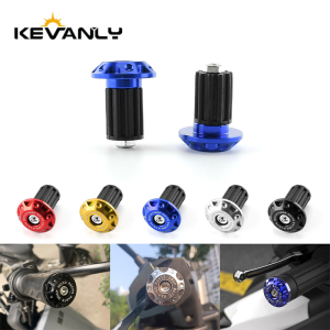 Motorcycle Handle Bar Ends Plug Grips Handlebar Plug Caps Slider Motor Bike for Honda Yamaha Dirt Bike Accessories black red