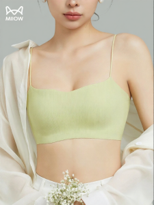 MiiOW | Seamless Strapless Gathered Back Beauty Thin Bra