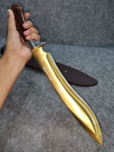 อุปกรณ์ตั้งแคมป์เดินป่า Blcak Fox ใบทอง 5Cr13Mov