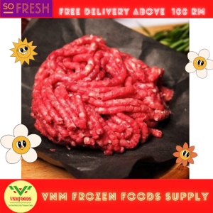 Salted Minced Pork 500G– Freshly Ground Pork with Salt Ready to Cook Frozen Pork for Home Cooking Stir-Fry Hotpot & Meals