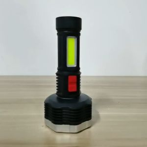 Senter Camping Led 9 Mata Super Terang 5 Mode Cahaya COB Worklight / Senter Multifungsi High Power Jarak Jauh