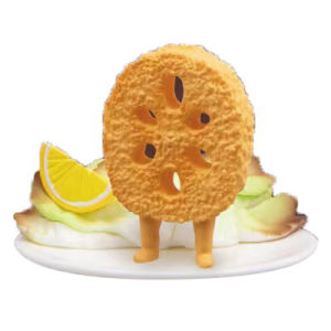 HULUXIONGDI | Authorized Cooking Theme Fried Shrimp and Eggplant Standing Tempura Figure