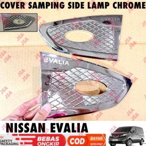 Side Lamp Nissan Evalia Air Flow Samping Cover Chrome .