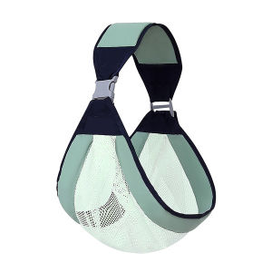 เป้อุ้มเด็กแบบพกพาและเป้อุ้มเด็กสำหรับการเดินทางกลางแจ้ง กระเป๋าอเนกประสงค์สำหรับเด็กแรกเกิดแบบแนวนอนด้านหน้า ระบายอากาศได้ดีสำหรับทุกฤดู