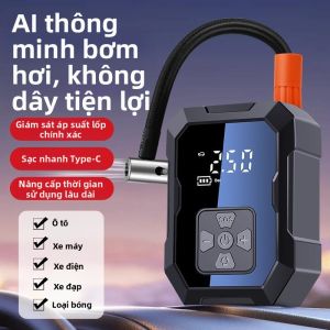 NPC | Portable Mini Tire Inflator with Phone Charging