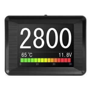 RYSJM | OBD2 On-board Computer Car Head Up Display HUD Digital Speedometer Trip Display Speed Fuel Consumption Temperature Gauge Alarm