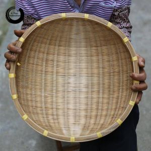 Round Bamboo Basket