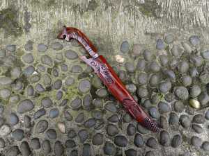 Pisau Rasamala Ukir Macan: Desain Unik & Tahan Lama