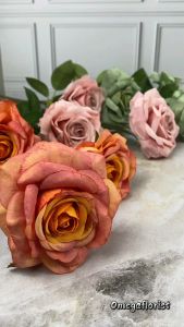 ROSE DIAMOND K3/ BUNGA MAWAR ARTIFICIAL/ HIASAN PELAMINAN/ DEKORASI PERNIKAHAN