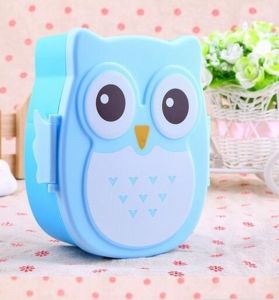1 Pcs Food Container Carton Dinnerware Cutlery Portable Plastic Children Students Lunch Box Bento Box