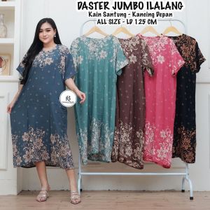 viral daster jumbo motif ilalang Ld 125 bahan rayon santung premium busui kancing depan adem nyaman digunakan dress abg wanita dewasa baju tidur baju santai tebal murah berkualitas promo diskon grosir obral cantik pekalongan bali voucher warna lengkap cod