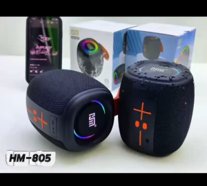 Speaker Bluetooth Portable HM-805 Wireless Speaker LED Light Portable