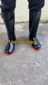 Ủng lao động Hoa San đế dày cứng size 39-43 nhiều màu ủng 022 ủng nam đế cứng