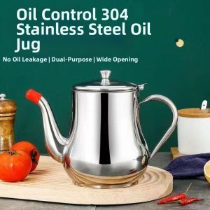 Besee | Stainless Steel Sifting Oil Pot Anti-leak Oil Dispenser