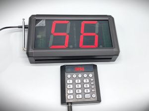 Queue  Number Call System for Office Clinic Office Consult Room Counter Bank haircut shope 叫号器 排队号码