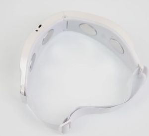 Electric Face Slimming Device Double Chin V Shape Lift Belt Hot Compress Face Vibrate Slimming Massager With Remote Control
