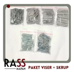 BUNDLING Skrup Tapping + Fisher GNP 1 Set Isi 50pcs PROMO MURAH