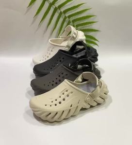 รองเท้าผู้ชาย รองเท้าแตะสไตล์Crocs Echo พื้นนิ่มใส่สบายทุกการใช้งาน