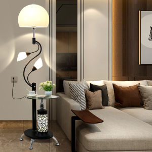 Modern Minimalist Creative Floor Lamp Coffee Table Living Room Warm Sofa Decoration Intelligent Remote Control Bedside Bedroom Table Lamp