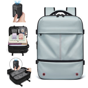Travel Women Backpack 16 inch vacuum compression Laptop Backpack USB charging school Backpack Extended Hiking outdoors backpack