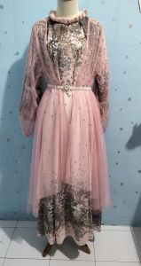 GAMIS BUNGA CERUTY ROMPI TILE PREMIUM