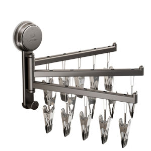 MOSHANG | Socks and Underwear Drying Rack Multiple Clips