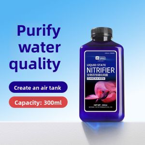 MONLEYTA | German Nitrogen Bacteria Liquid Aquarium Fish Keeping Water Purification Stable Medicine Decompose Fish Excrement Aquatic Digestion Live Bacteria