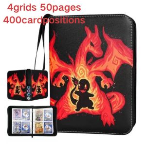Pokemon Cards Holder Album para Crianças Jogando Trading Card Game Brinquedos Coleção Livro 400Pcs