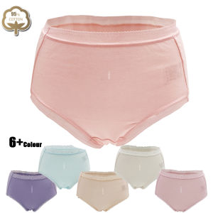 [Daily Basic Style] Cotton Triangle Lace Edge Loose Womens Underwear Exported to Japan Postpartum Briefs