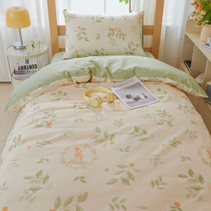 ANGPU | Bộ Đồ Chăn Ga Gối Sáu Mảnh Cotton Sạch 100%