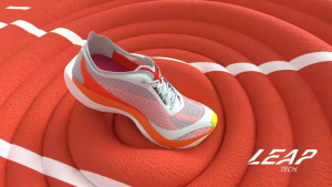 Sepatu Running EAGLE Alpha St Hitam Biru Merah Muda