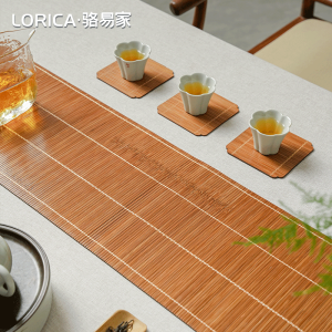Waterproof Tea Mat New Chinese Style Tea Table Accessories Bamboo Mat Heat Insulation Anti-Scalding Zen Tea Pad Tea Tools