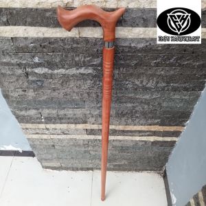 Tongkat jalan kayu nogosari nagasari model cula profil premium
