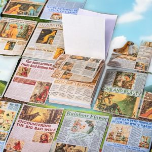 1pack/2pack Fairy Tale Collection Series Dual-Material Weekly Craft Supplies 6 Styles for Hand Account Base Decoration