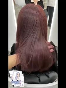 STYLEFIT CAT RAMBUT PEWARNA RAMBUT BAHAN HERBAL ALAMI WARNA TAHAN LAMA MODEL KOREA RED BROWN Menjaga rambut tetap berkilau dan elastis Rambut Pewarna Rambut Permanen ANTI LUNTUR CAT RAMBUT GARNIER HAIR DYE mise en scene Hello Bubble