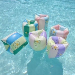 Inflatable Swim Armband Pool Accessory Summer Water Swim Tube Pool Float Inflatable Pool Buoyancy Armbands