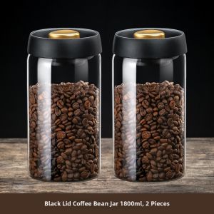 CRISTALGLASS | Air Release Pressure Coffee Bean Storage Jar