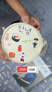 SPNB Tas Selempang Mini Wanita Bahan Kanvas Korean Vibes