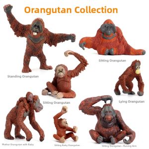 Realistic Gorilla Model Toy