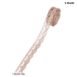 Vàng Bạc Ren Lưới Viền Ruy Băng 5/10 Yard Hai Mặt Grosgrain Polyester Cotton Để May Cưới Tự Làm Quần Áo Thủ Công Phụ Kiện