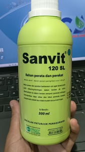 Sanvit 120 SL 500ML |Bahan Perata dan Perekat | Nonil penol poliglokol eter