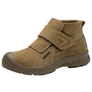 DINGGU | Puncture-Resistant Steel-Toe Welding Work Boots