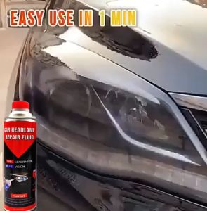 ✨1000 times brighter✨headlight restoration for car 800g Headlight Polishing Spray headlight restorer headlight lens cleaner motorcycle fast bright headlamp car care Car Care Headlight Cleaner and Scratch remover kit