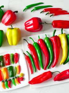 HANXUANMIAOYI | Realistic Decorative Chilli Peppers